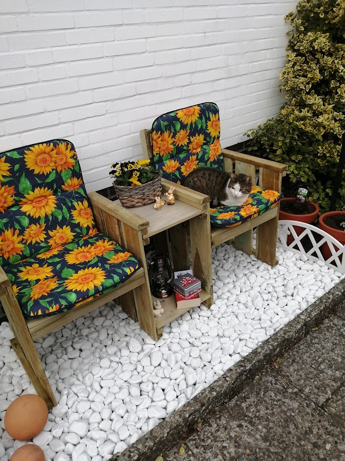 Sitzbereich im Außenbereich